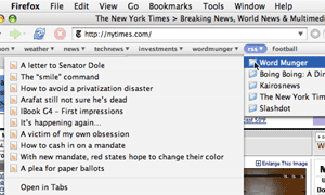 My RSS feeds