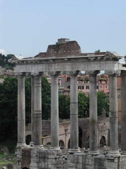 Temple in the Forum